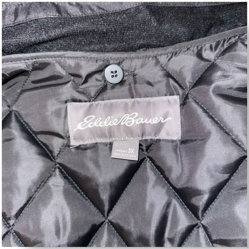 EDDIE BAUER Women's Girl on the Go® Insulated Waterproof Trench Coat 3X - Black